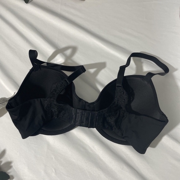 NWT Wacoal [ 32D US ] Lace Impression Underwire Contour‎ Bra Black - Picture 8 of 12